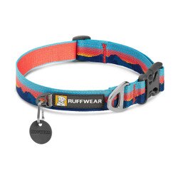 Ruffwear Crag Dog Collar in Sunset